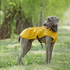 Large Dog Portable Universal PU Raincoat Pet Stormcoat Reflective Outdoor Pet Windbreaker Dog Raincoat Pets Raincoat Accessories