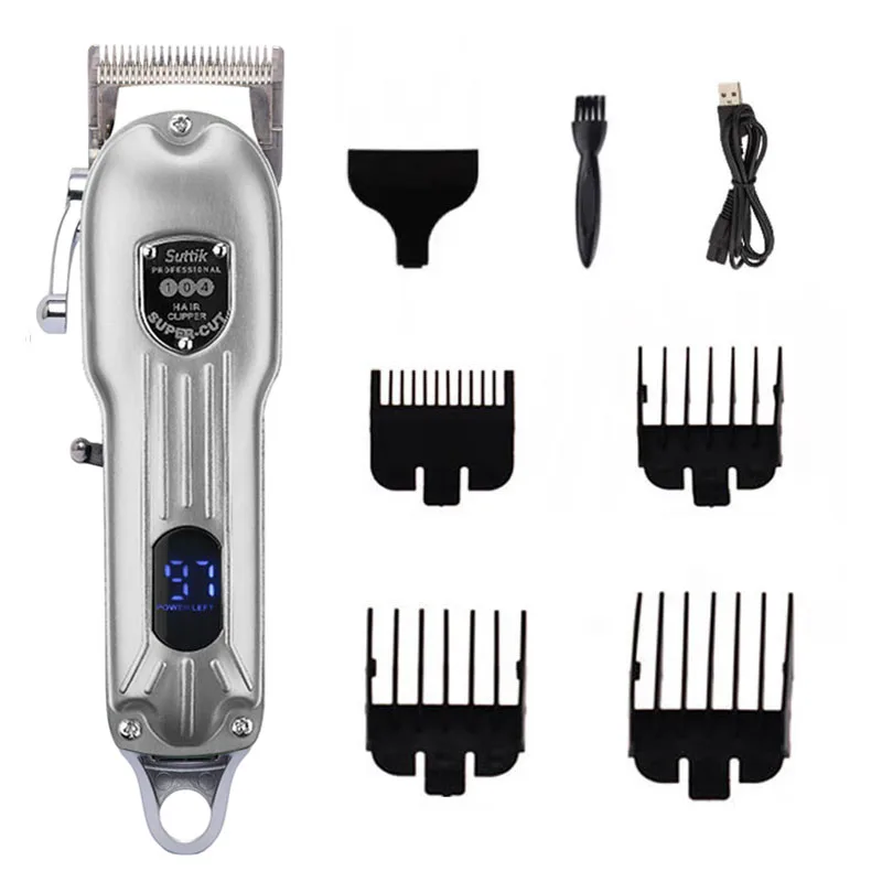 Professional Dog Hair Clipper All Metal Rechargeable Pet Trimmer Cat Shaver Cutting Machine Puppy Grooming Haircut Low Noice - Image 8