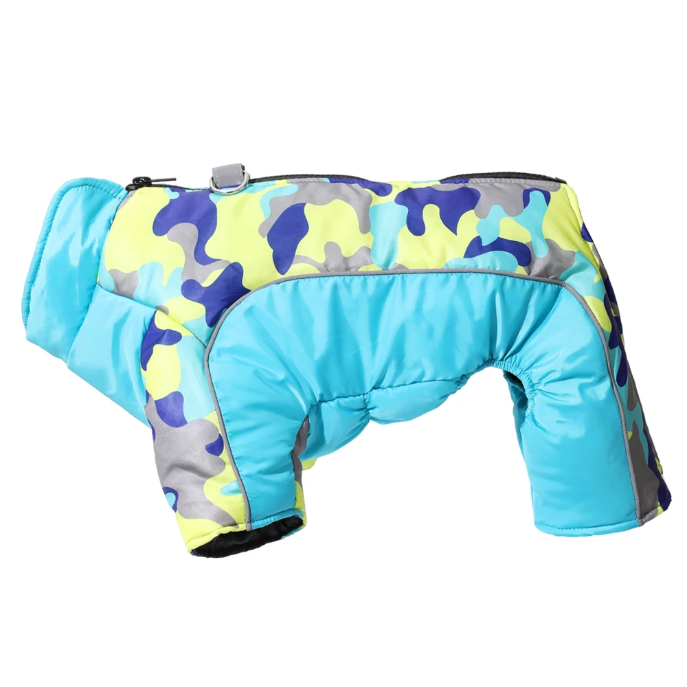 Dog Jumpsuit Winter Warm Pet Dog Jacket Coat For Small Medium Dogs Cats Windproof Puppy Clothing With D-ring Schnauzer Clothing - Image 8