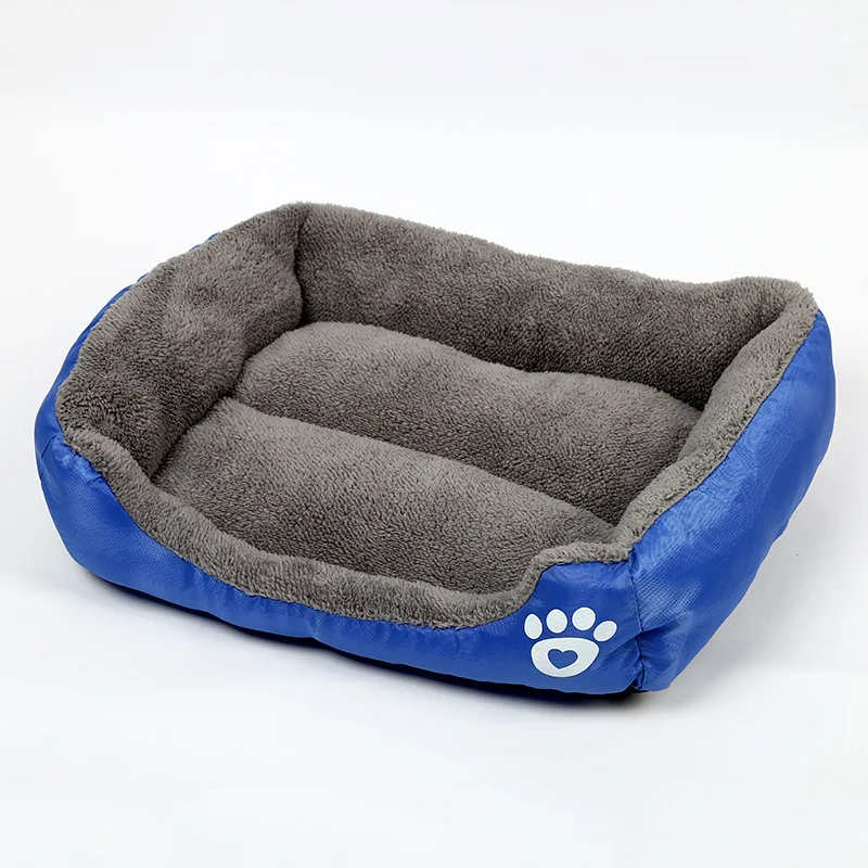 Large Dog Bed Square Plush Cat Nest Kennel All Season Washable Dog Sofa Waterproof Mattress Cat Bed for Medium Dogs Accessories - Image 17