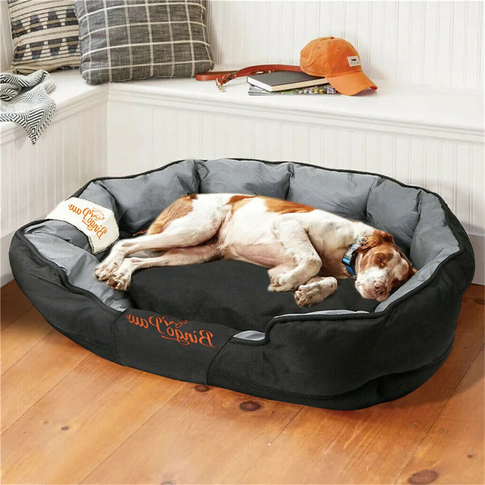 Waterproof XXL XL L Orthopedic Sofa Dog Bed Pet Mat Kennel Washable Pet Puppy Basket Cushion Removable fr Small Medium Large Dog - Image 2