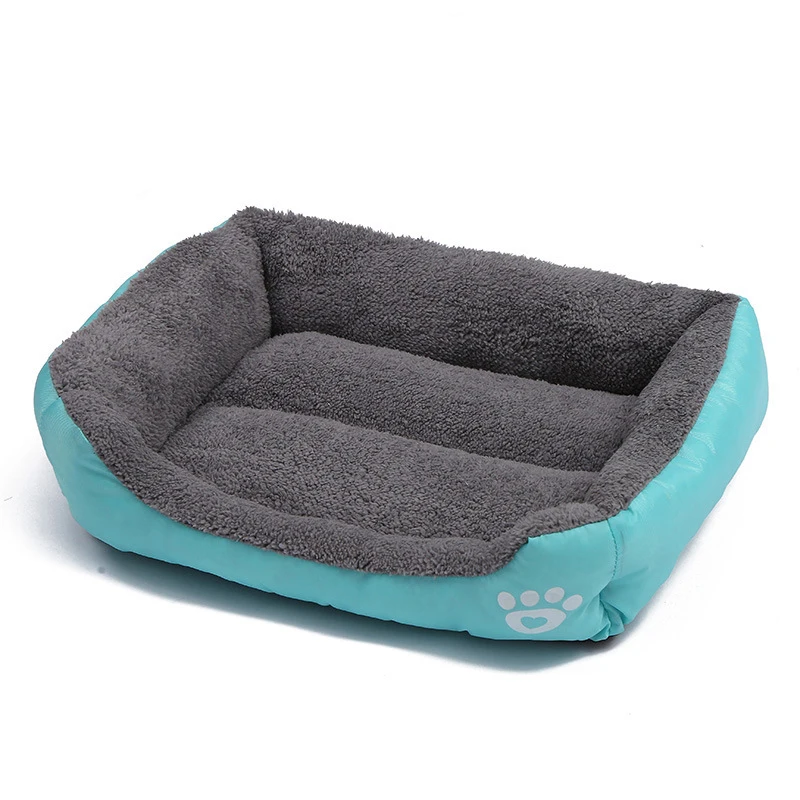 Large Dog Bed Square Plush Cat Nest Kennel All Season Washable Dog Sofa Waterproof Mattress Cat Bed for Medium Dogs Accessories - Image 16