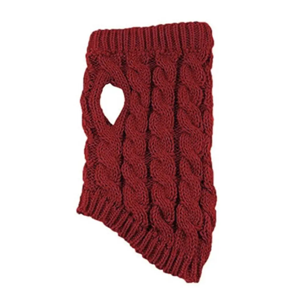 Warm Dog Sweaters Pet clothing for autumn and winter Turtleneck Knitted Sphynx Kitten Puppy Pullovers Cats mascotas Clothing - Image 4