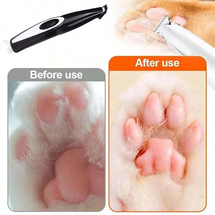 Dog Clippers Grooming Kit Hair Clipper-Low Noise Paw Trimmer- Rechargeable - Quiet Nail Grinder Shaver for Cats and Other Pets - Image 5