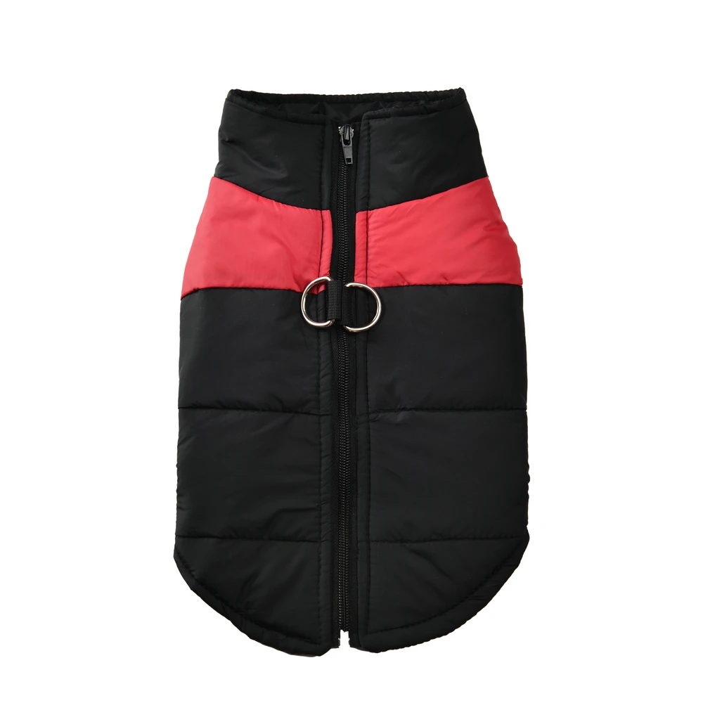 Pet Dog Jacket Warm Winter Clothes For Small Large Dogs Labrador Coat Windproof Waterproof Puppy Costume Vest With D-ring Pug - Image 10