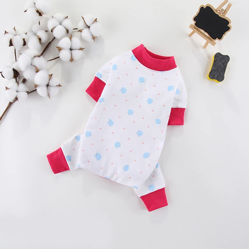 Pet Dog Clothes for Small Dogs Fashion Dog Jumpsuits Cute Print Puppy Pajamas Soft Cotton Pet Cat Jumpsuits Chihuahua Clothes - Image 11