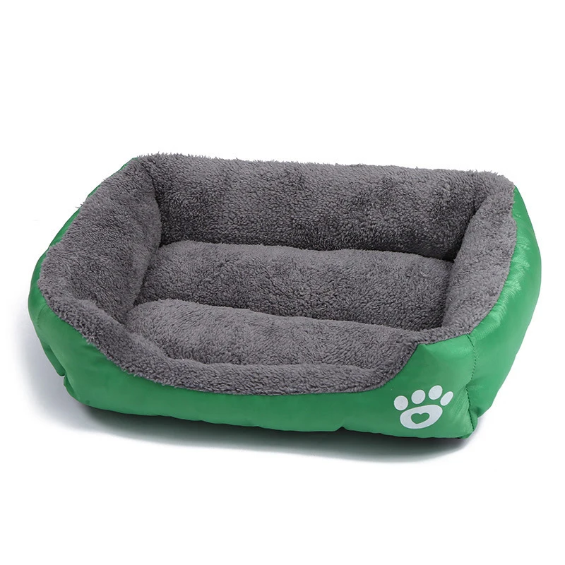 Large Dog Bed Square Plush Cat Nest Kennel All Season Washable Dog Sofa Waterproof Mattress Cat Bed for Medium Dogs Accessories - Image 12