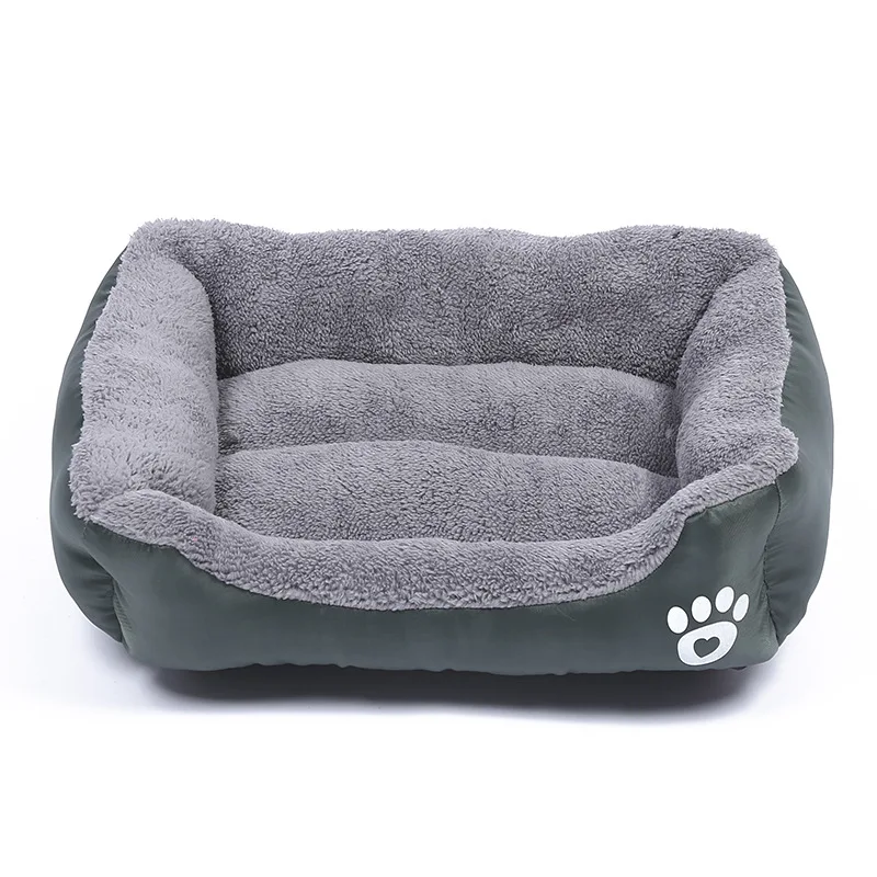 Large Dog Bed Square Plush Cat Nest Kennel All Season Washable Dog Sofa Waterproof Mattress Cat Bed for Medium Dogs Accessories - Image 13