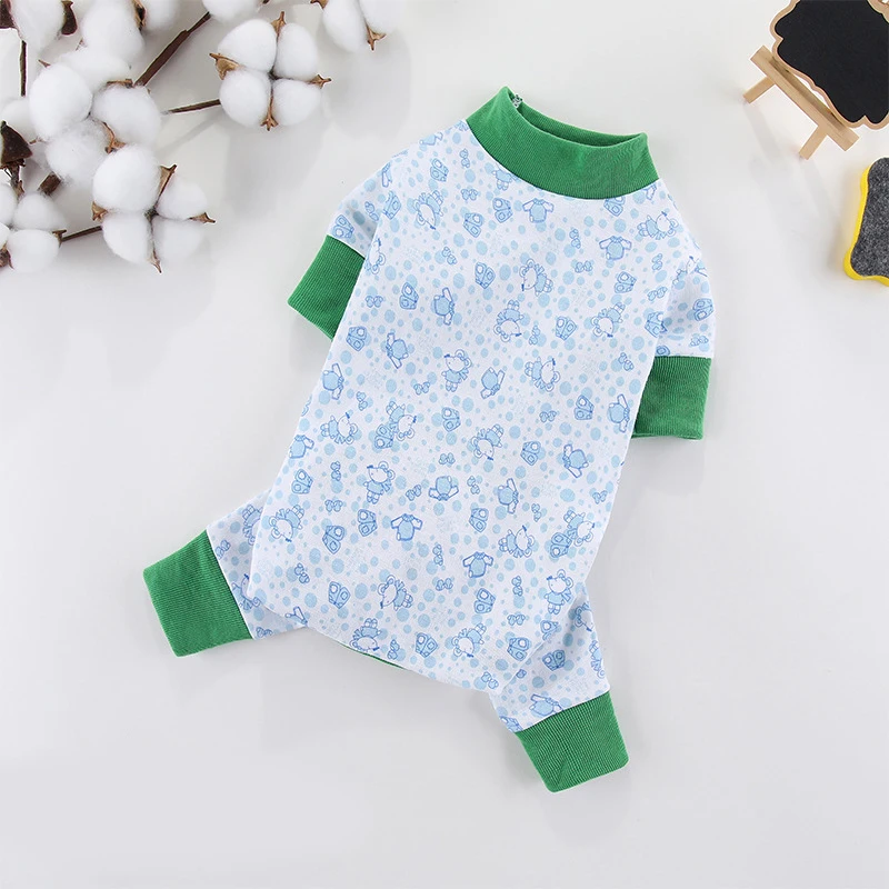 Pet Dog Clothes for Small Dogs Fashion Dog Jumpsuits Cute Print Puppy Pajamas Soft Cotton Pet Cat Jumpsuits Chihuahua Clothes - Image 14