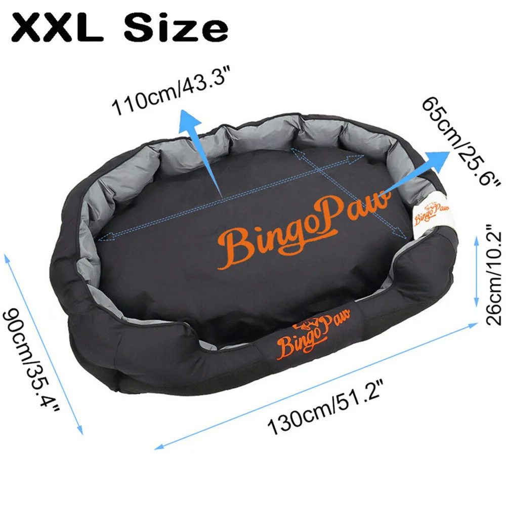 Waterproof XXL XL L Orthopedic Sofa Dog Bed Pet Mat Kennel Washable Pet Puppy Basket Cushion Removable fr Small Medium Large Dog - Image 9