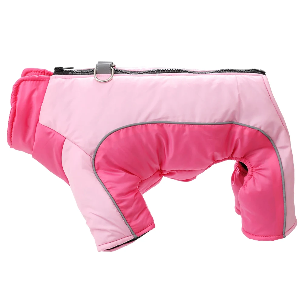 Dog Jumpsuit Winter Warm Pet Dog Jacket Coat For Small Medium Dogs Cats Windproof Puppy Clothing With D-ring Schnauzer Clothing - Image 10