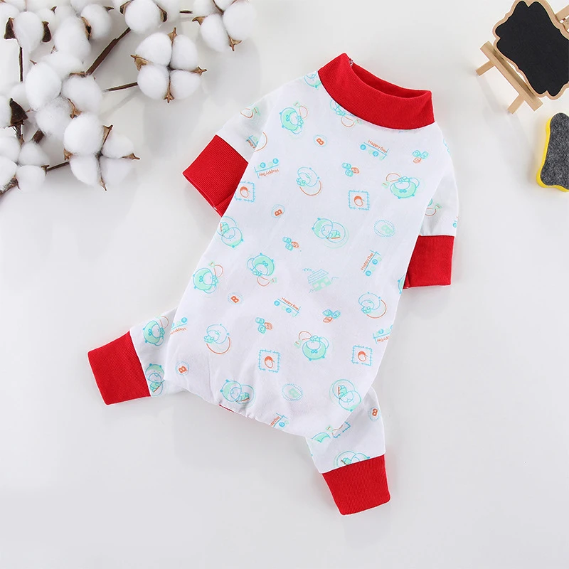 Pet Dog Clothes for Small Dogs Fashion Dog Jumpsuits Cute Print Puppy Pajamas Soft Cotton Pet Cat Jumpsuits Chihuahua Clothes - Image 13
