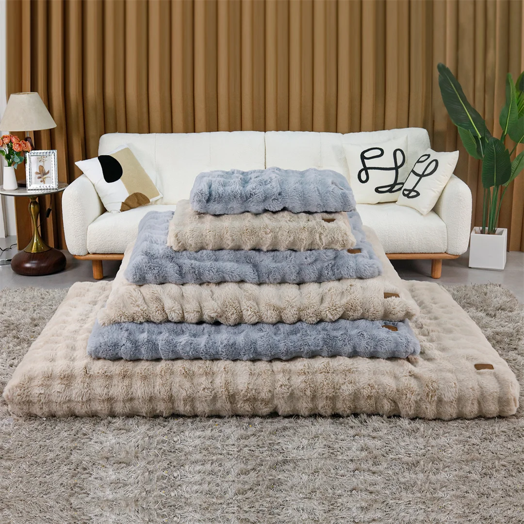 BINGOPAW Ultra-soft Dog Bed Pet Cozy Sleep Bed Cat Calming Bed Cushion Cover With Removable Cover Machine Washable - Image 5