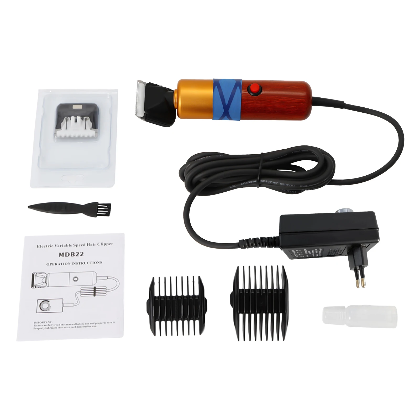 Pet Hair Clipper Low Noise High-efficiency Professional Electric Variable Speed Hair Shearing For Sheep Dogs Cats Pet - Image 7
