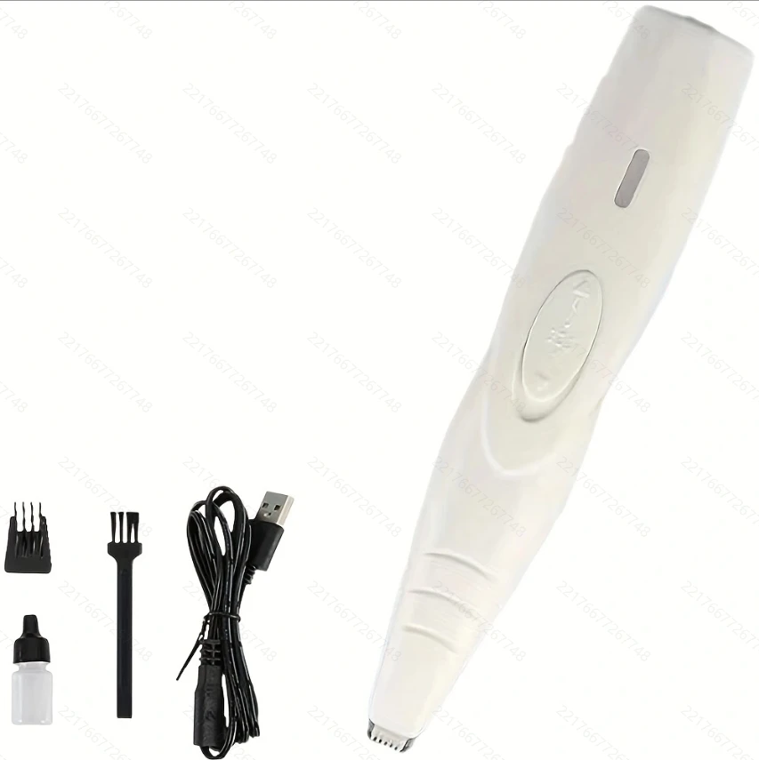 Dog Clippers Grooming Kit Hair Clipper-Low Noise Paw Trimmer- Rechargeable - Quiet Nail Grinder Shaver for Cats and Other Pets - Image 7