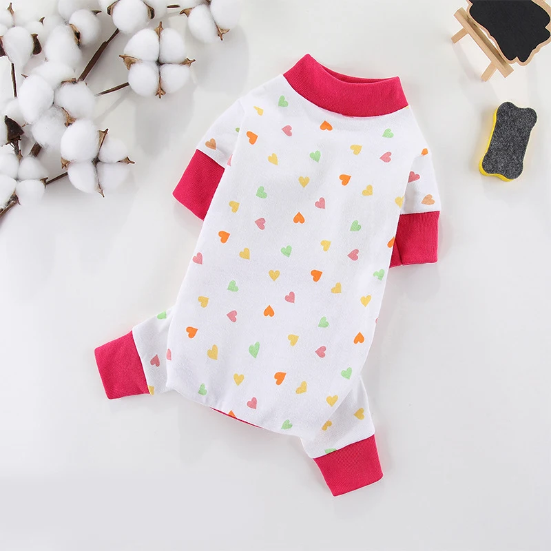 Pet Dog Clothes for Small Dogs Fashion Dog Jumpsuits Cute Print Puppy Pajamas Soft Cotton Pet Cat Jumpsuits Chihuahua Clothes - Image 8