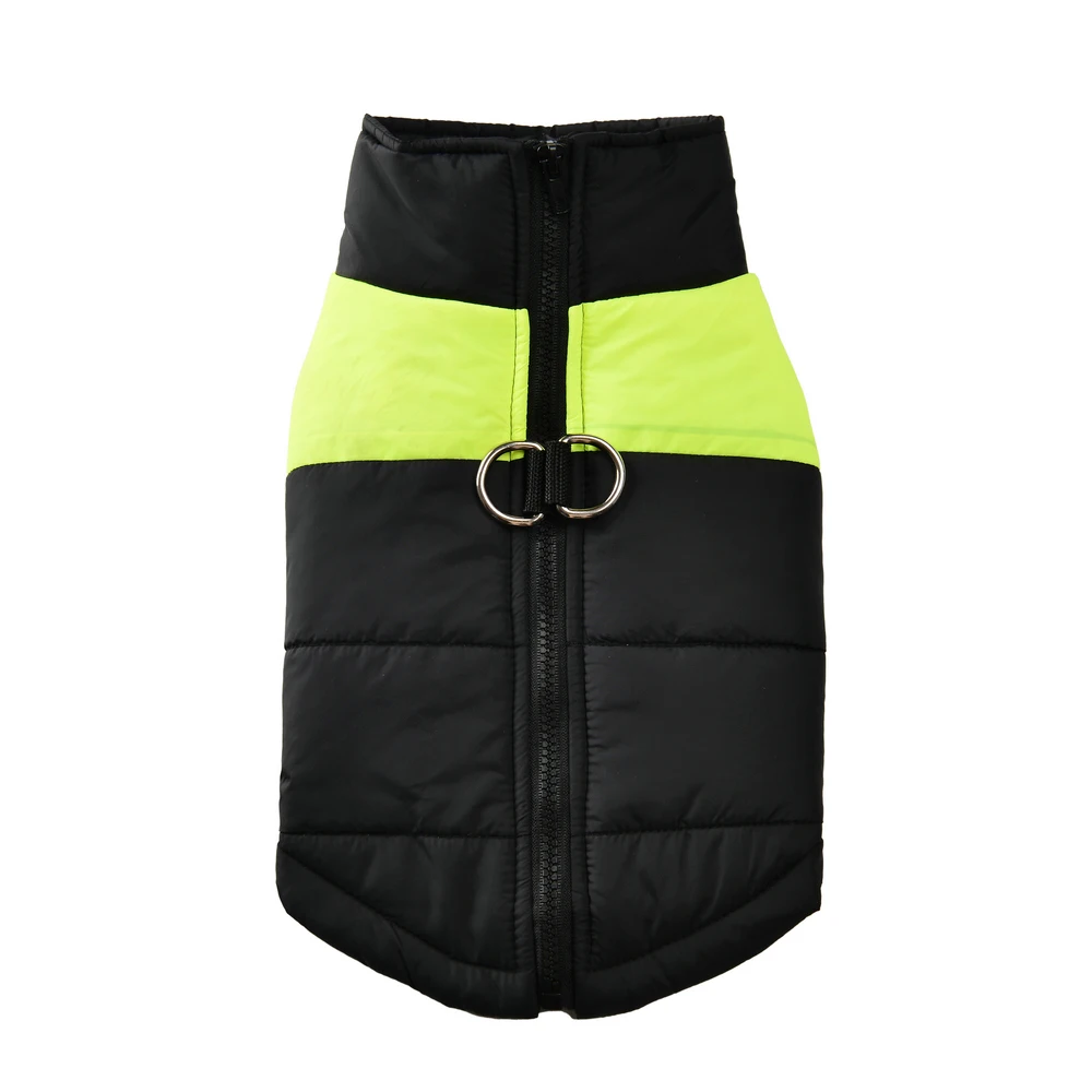 Pet Dog Jacket Warm Winter Clothes For Small Large Dogs Labrador Coat Windproof Waterproof Puppy Costume Vest With D-ring Pug - Image 2