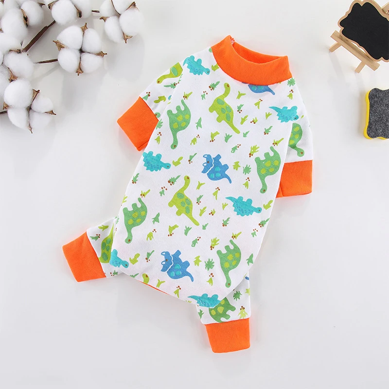 Pet Dog Clothes for Small Dogs Fashion Dog Jumpsuits Cute Print Puppy Pajamas Soft Cotton Pet Cat Jumpsuits Chihuahua Clothes - Image 16