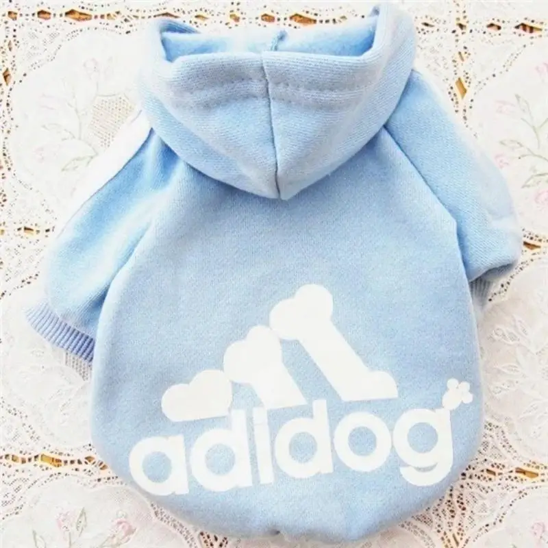 Autumn Winter Warm Dog Clothes Adidog Dog Hoodies Pet Warm Coat for Medium Large Dog Jacket Sweater Puppy French Bulldog Clothes - Image 8