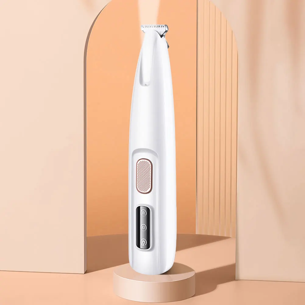 Dog Paw Trimmer with LED Light Electric Grooming Clippers 18mm Widen Blade Dogs Cats Hair Trimmer for Paws Ears Face Rump - Image 3