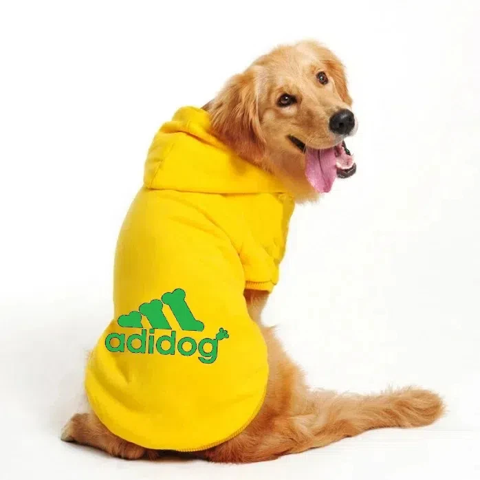 Autumn Winter Warm Dog Clothes Adidog Dog Hoodies Pet Warm Coat for Medium Large Dog Jacket Sweater Puppy French Bulldog Clothes - Image 10