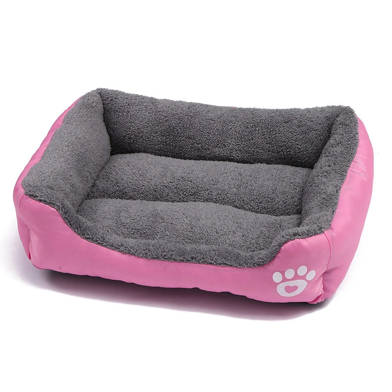 Large Dog Bed Square Plush Cat Nest Kennel All Season Washable Dog Sofa Waterproof Mattress Cat Bed for Medium Dogs Accessories - Image 19