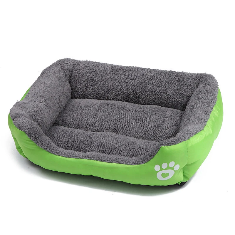 Large Dog Bed Square Plush Cat Nest Kennel All Season Washable Dog Sofa Waterproof Mattress Cat Bed for Medium Dogs Accessories - Image 22