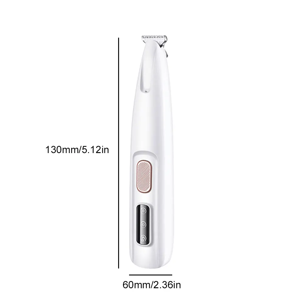 Dog Paw Trimmer with LED Light Electric Grooming Clippers 18mm Widen Blade Dogs Cats Hair Trimmer for Paws Ears Face Rump - Image 5