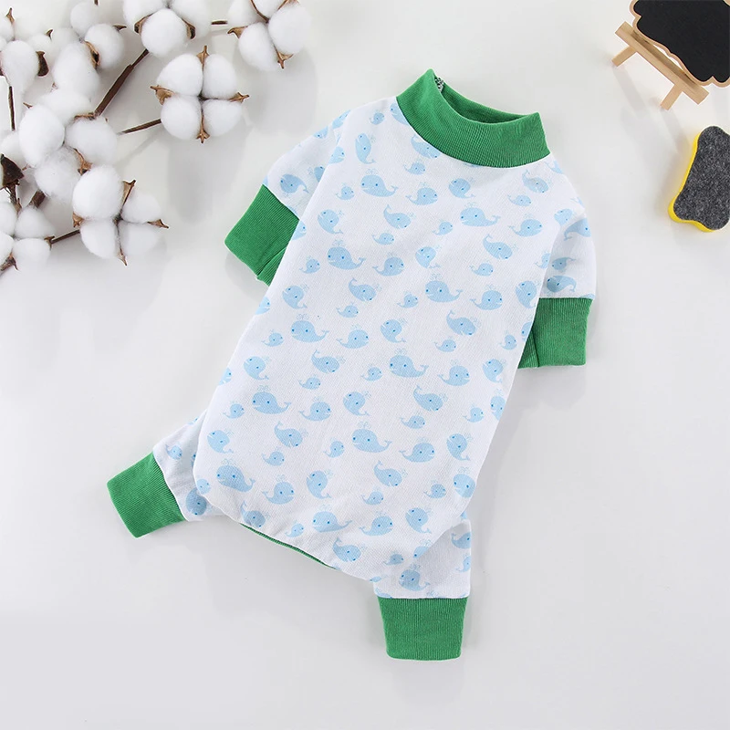 Pet Dog Clothes for Small Dogs Fashion Dog Jumpsuits Cute Print Puppy Pajamas Soft Cotton Pet Cat Jumpsuits Chihuahua Clothes - Image 12