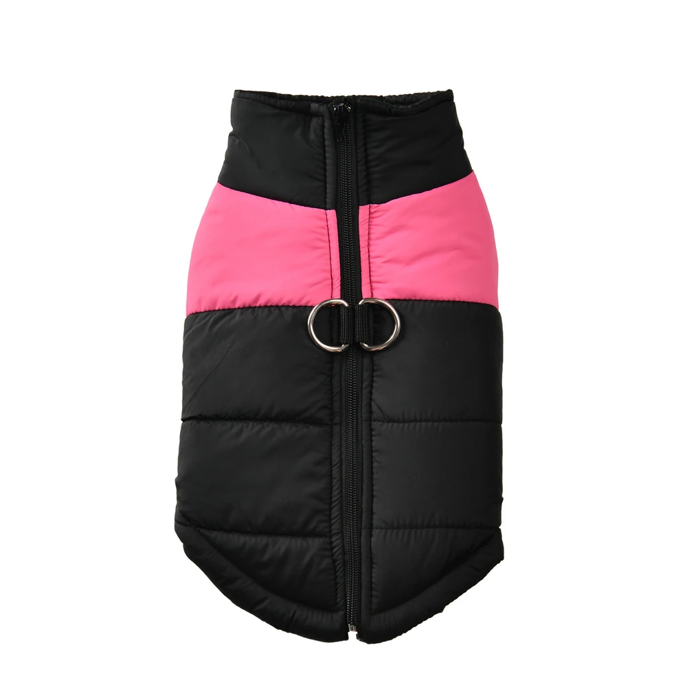 Pet Dog Jacket Warm Winter Clothes For Small Large Dogs Labrador Coat Windproof Waterproof Puppy Costume Vest With D-ring Pug - Image 7