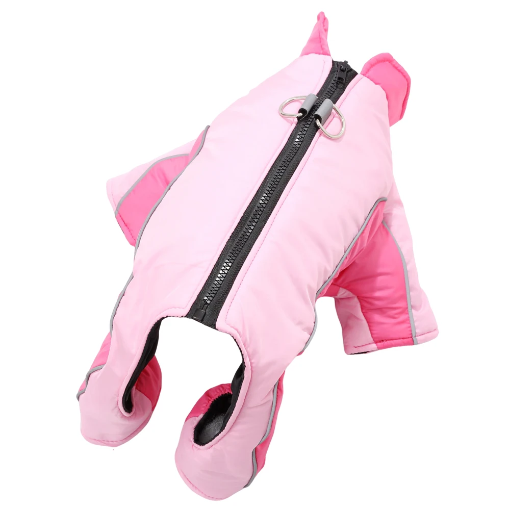 Dog Jumpsuit Winter Warm Pet Dog Jacket Coat For Small Medium Dogs Cats Windproof Puppy Clothing With D-ring Schnauzer Clothing - Image 2