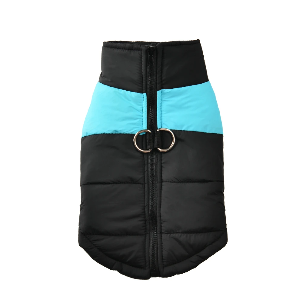 Pet Dog Jacket Warm Winter Clothes For Small Large Dogs Labrador Coat Windproof Waterproof Puppy Costume Vest With D-ring Pug - Image 8